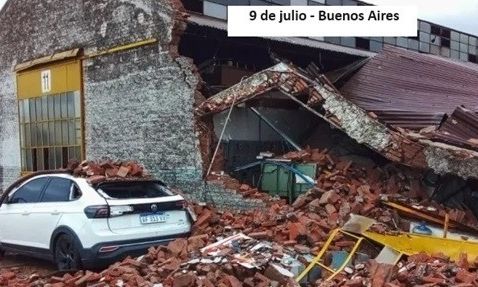 Alerta naranja por tormentas en CABA y provincia de Buenos Aires