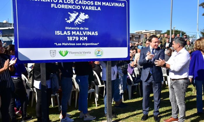 Florencio Varela conmemoró el 42º aniversario de la Gesta de Malvinas