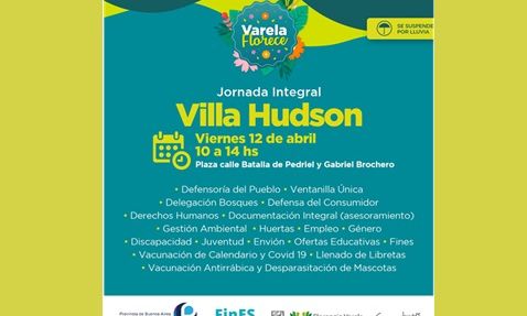 Florencio Varela - Jornadas de asesoramiento integral en Villa Hudson