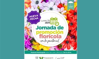 Florencio Varela - Nueva fecha para aprovechar la producción florícola