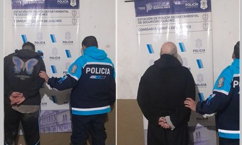 Quilmes – Secuestro de drogas y dos detenidos en varios allanamientos