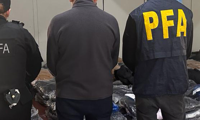 Operativo sin stock. La P. F. A. secuestró mercadería ilegal en la terminal de Retiro