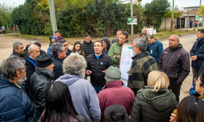 Florencio Varela – Finalizan las tareas de pavimentación de Villa Mónica Nueva