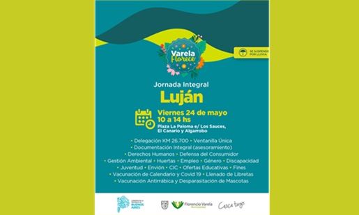 Florencio Varela - Jornada de asesoramiento integral en Barrio Luján