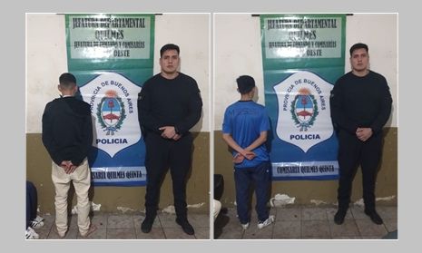 Quilmes – Cuatro detenidos tras robar un auto, uno estaba prófugo por homicidio