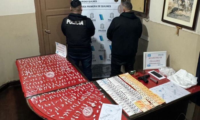 Quilmes – Allanamiento por venta de drogas, un detenido