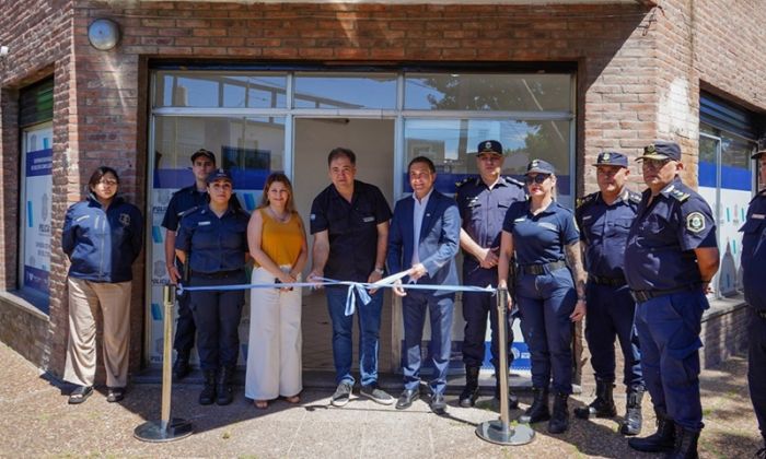 Andrés Watson y Javier Alonso inauguraron sedes de seguridad en Florencio Varela