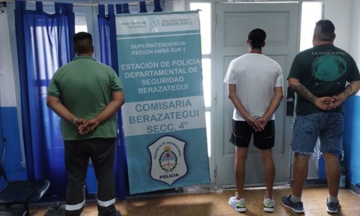 Berazategui – Tres detenidos, presuntamente involucrados en los incidentes de la UOCRA