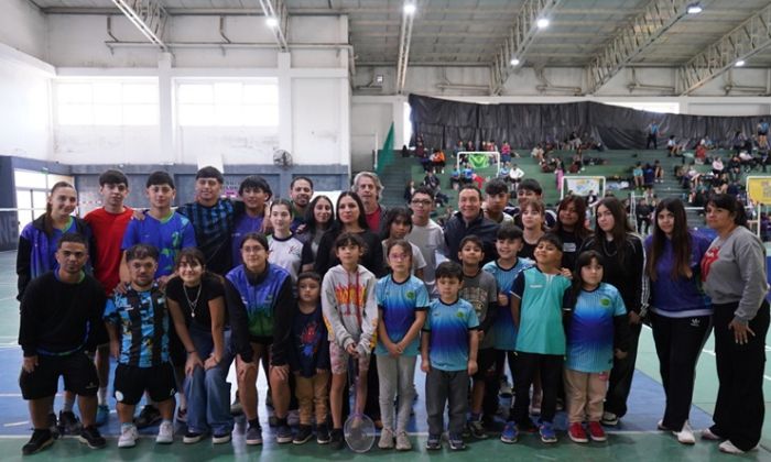 F. Varela - Bádminton y para-bádminton en el Polideportivo Municipal “La Patriada”