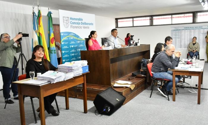 F. Varela - Cuarta sesión ordinaria del Honorable Concejo Deliberante