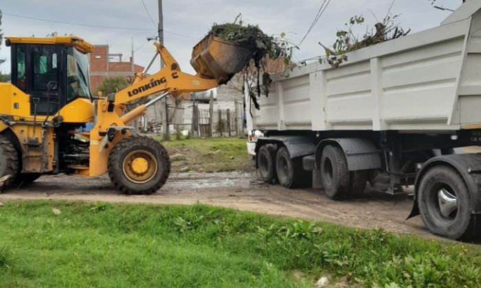 Florencio Varela - Tareas preventivas ante el pronóstico de lluvias