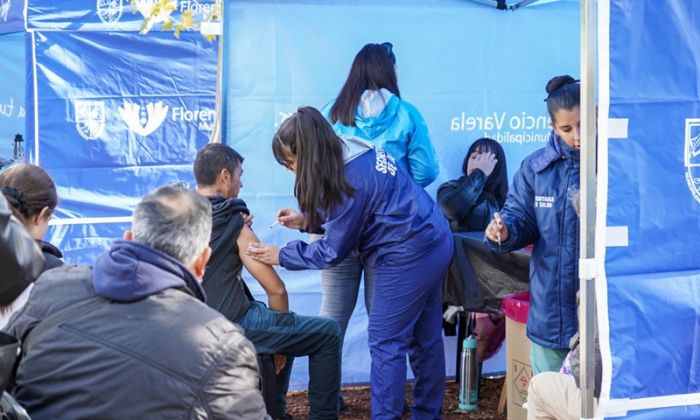 F. Varela - Municipio y Provincia continuaron con la campaña contra el sarampión