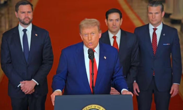 Estados Unidos bombardeó tres plantas nucleares en Irán