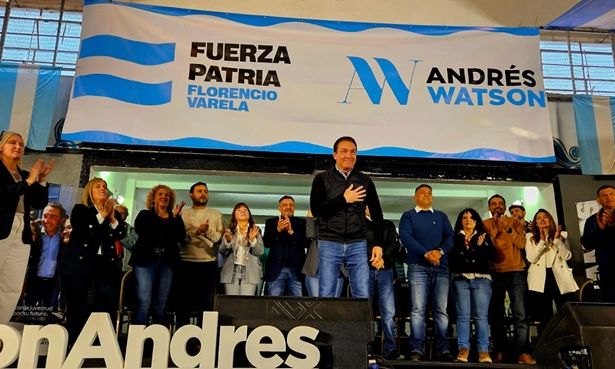 Andrés Watson: “Estamos para sumar fuerzas y garantizar la continuidad del crecimiento de Florencio Varela”