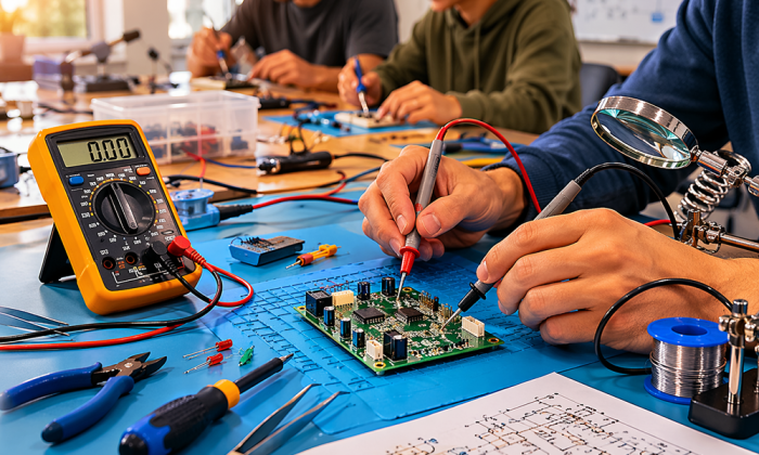 Florencio Varela – Taller gratuito de electrónica