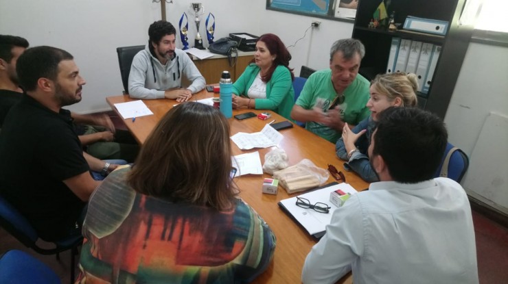 Reunión del equipo Juntos por el Cambio