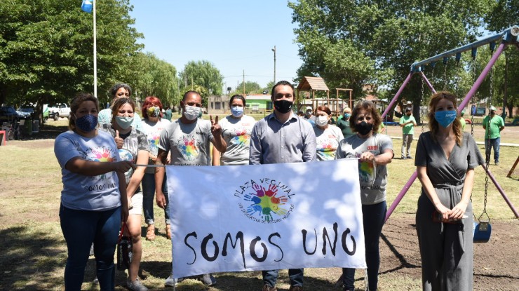 La Plaza “Somos Uno”: un lugar recuperado, un sueño cumplido