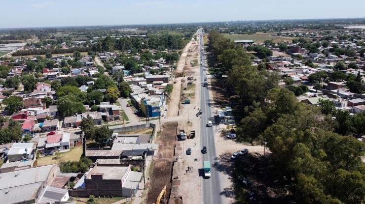 Avance en la ampliación de la Ruta Provincial N°53