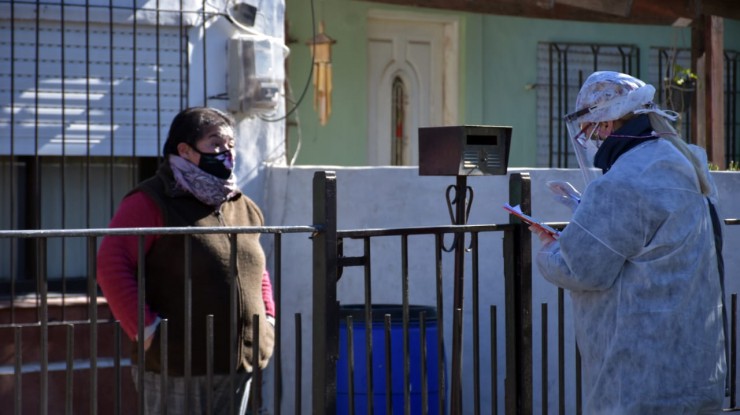 Operativos sanitarios en La Rotonda y San Jorge