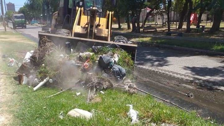 Higiene urbana en los barrios de Florencio Varela