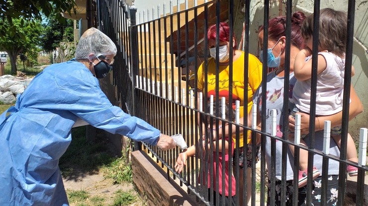 Continúan los relevamientos socio-sanitarios en los barrios