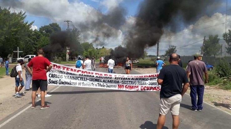 Desalojo judicial en predio