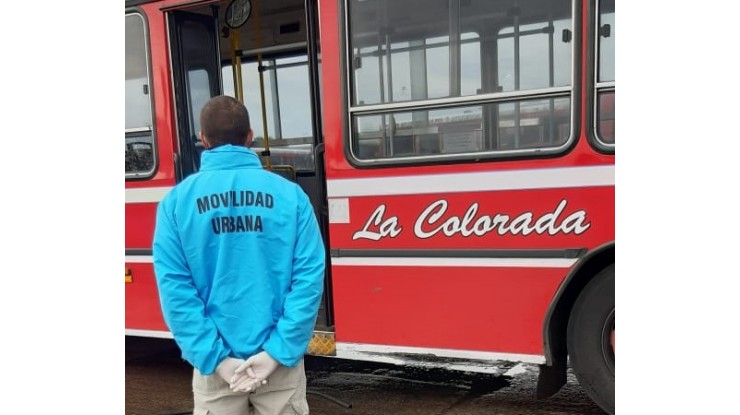 Controles en transporte público