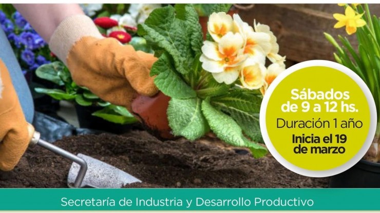 Inscripciones para la Escuela de Jardinería