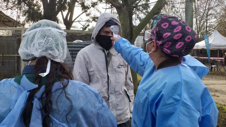 La Colonia Operativo de detección de casos sospechosos de Covid-19