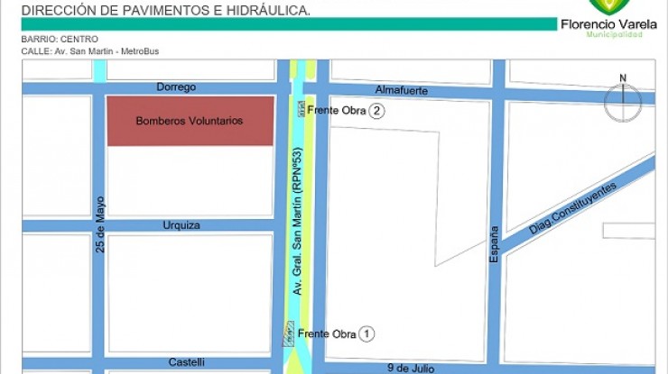 Inician nueva obra de reconstrucción de pavimento