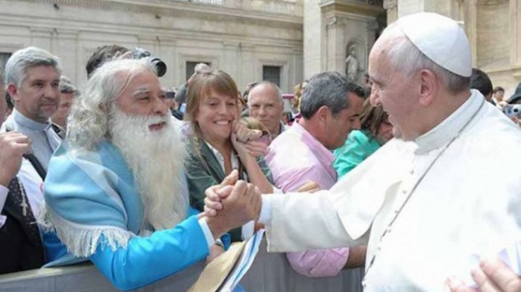 El hermano Pascual a horas de su alta