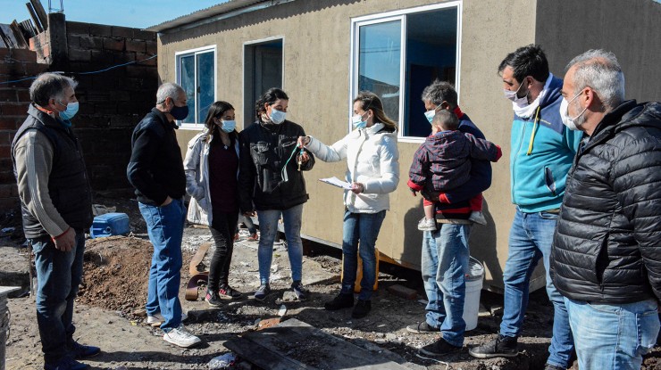 Vecina damnificada por incendio agradeció al Municipio