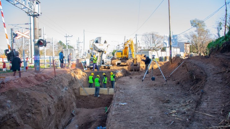 Importante obra hidráulica en Zeballos