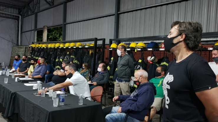 Asamblea General Ordinaria en los Bomberos Voluntarios Varelenses