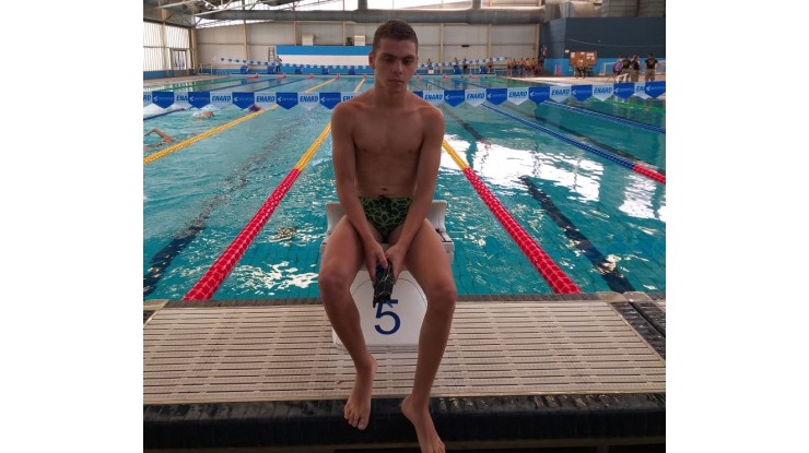 Natación adaptada: atleta varelense concentró con la Selección Nacional 