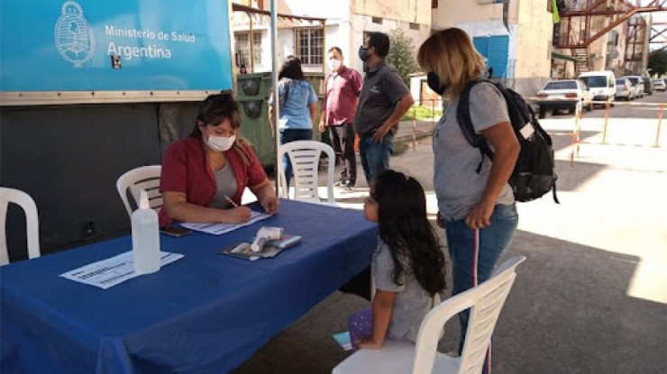 Jornada de PAP y testeos en Varela