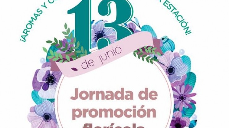 Jornada de promoción florícola en la Peatonal Monteagudo