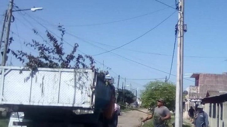 El municipio intensificó labores de limpieza y mejoras viales