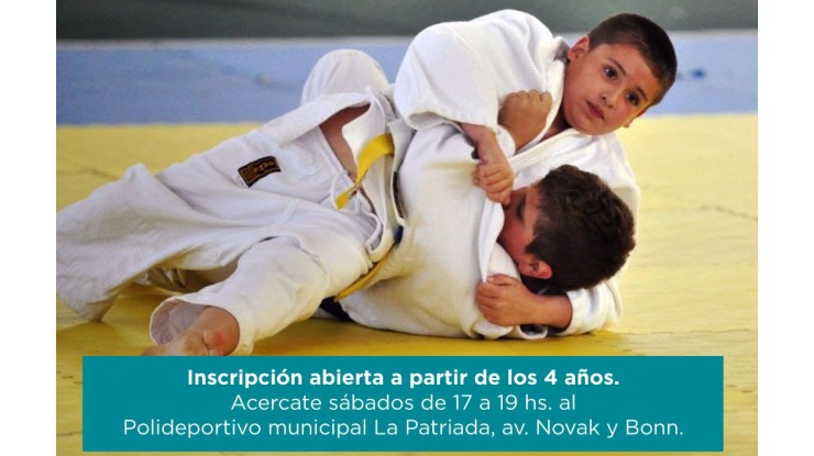 Continúa abierta la inscripción a las clases de Judo