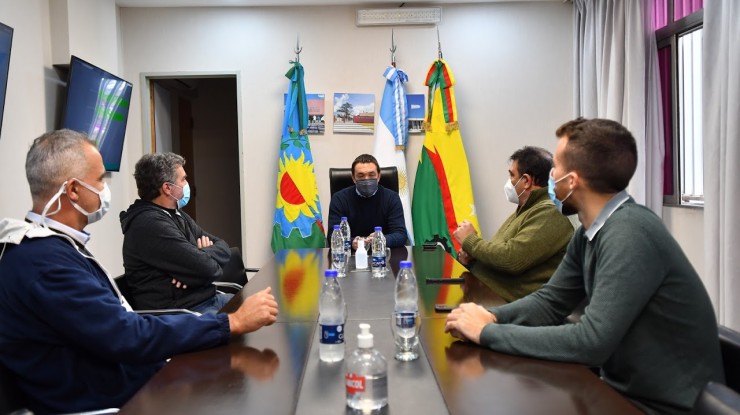 Reunión con el coordinador del Consejo de Salud Provincial