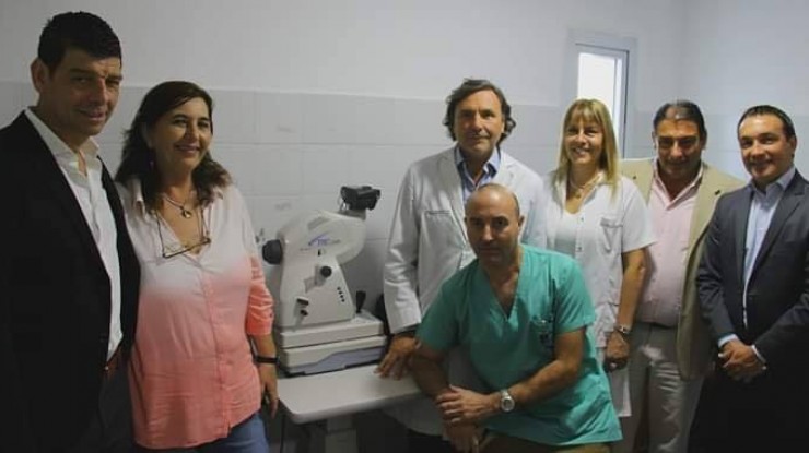 Inauguraron un retinógrafo en el Centro de Salud de Villa Vatteone