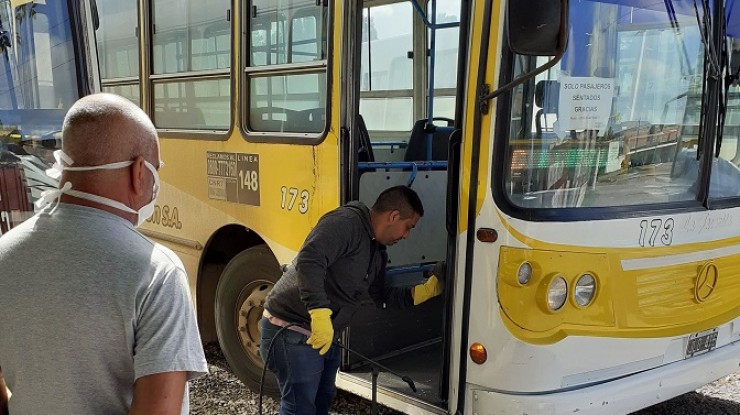 Emergencia sanitaria: controles en el transporte público