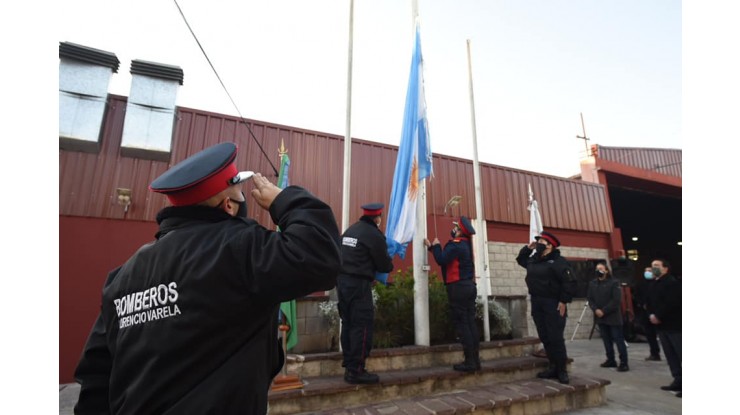 Varela conmemoró el Día Nacional del Bombero Voluntario 