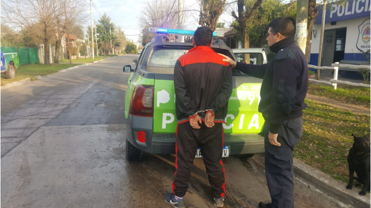 Atraparon a un malviviente con pedido de captura