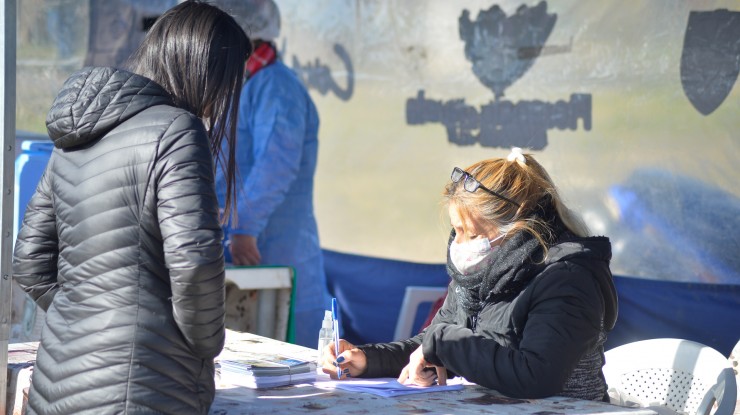 Operativo sanitario integral en La Esmeralda