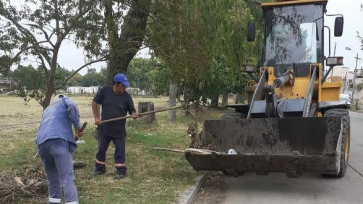 Trabajos de saneamiento hidráulico