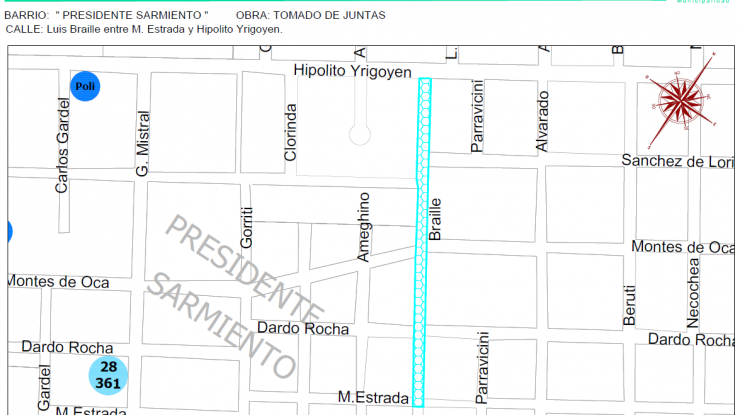 Tomado de juntas en Presidente Sarmiento