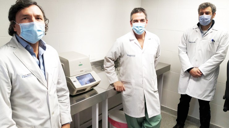 Se abre un laboratorio para procesar las muestras de COVID-19