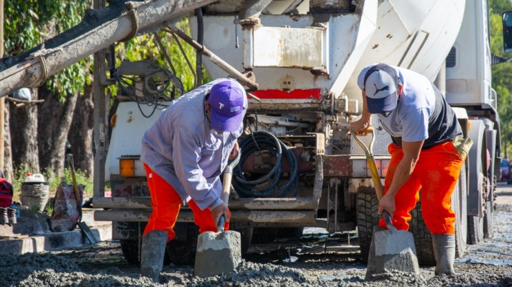 Inician nueva obra de pavimentación