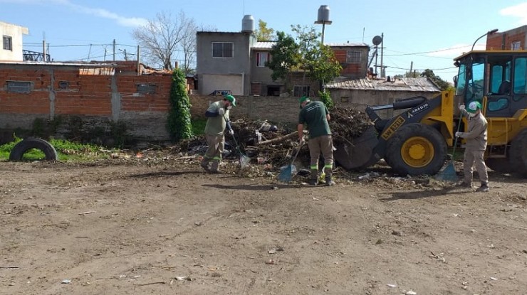 El Municipio intensifica labores de sostenimiento de espacio público 